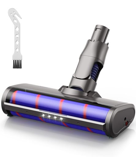 ダイソン ヘッド V6 用 ソフトローラークリーナーヘッド DYSON V6 DC58 DC59 DC61 DC62 DC74 用 モーターヘッド 交換部品 アクセサリー